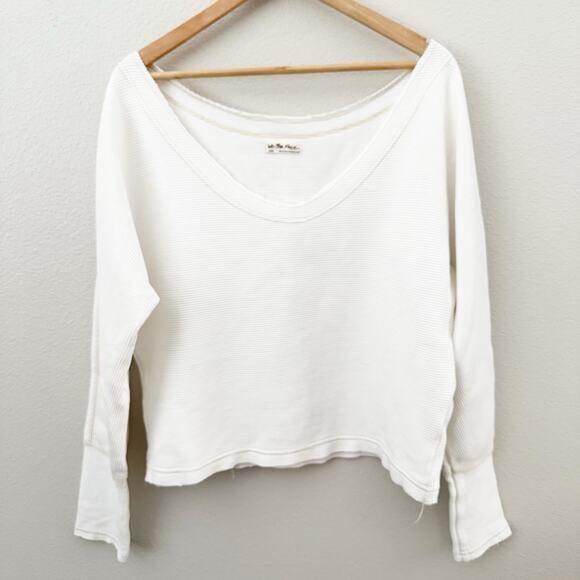 WE THE FREE x FREE PEOPLE | Viv Pullover Sweatshirt Top Loose Fit | Size Large - Picture 3 of 9